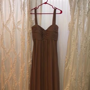 Bridesmaid dress. Mauve